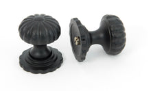 Load image into Gallery viewer, 83507 Black Flower Cabinet Knob - Small