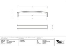 Load image into Gallery viewer, 83530 Natural Smooth 5 1/2" Ribbed Pull Handle