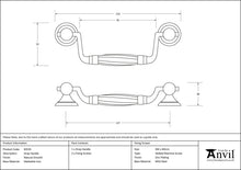 Load image into Gallery viewer, 83535 Natural Smooth Drop Handle