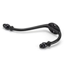 Load image into Gallery viewer, 83542 Black 6 1/2" Hat & Coat Hook