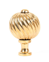 Load image into Gallery viewer, 83551 Polished Brass Spiral Cabinet Knob - Medium