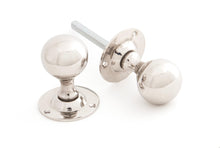 Load image into Gallery viewer, 83632 Polished Nickel Ball Mortice Knob Set