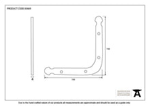 Load image into Gallery viewer, 83669 Black Mending Bracket