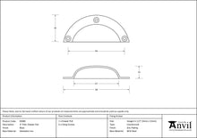 Load image into Gallery viewer, 83680 Black 4" Plain Drawer Pull