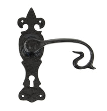 Load image into Gallery viewer, 83693 Black Curly Lever Lock Set
