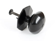 Load image into Gallery viewer, 83779 Black Octagonal Centre Door Knob