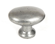 Load image into Gallery viewer, 83787 Pewter Oval Cabinet Knob