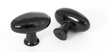 Load image into Gallery viewer, 83790 Black Oval Cabinet Knob