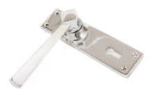 Load image into Gallery viewer, 83830 Polished Chrome Straight Lever Lock Set