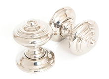 Load image into Gallery viewer, 83863 Polished Nickel Elmore Concealed Mortice Knob Set