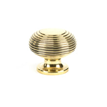 Load image into Gallery viewer, 83866 Aged Brass Beehive Cabinet Knob 40mm
