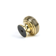 Load image into Gallery viewer, 83866 Aged Brass Beehive Cabinet Knob 40mm