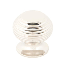 Load image into Gallery viewer, 83867 Polished Nickel Beehive Cabinet Knob 30mm