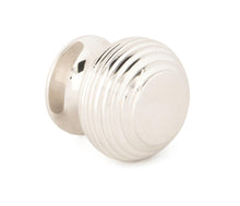 Load image into Gallery viewer, 83867 Polished Nickel Beehive Cabinet Knob 30mm
