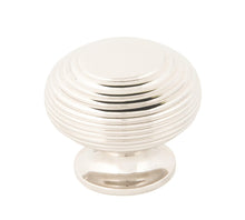 Load image into Gallery viewer, 83868 Polished Nickel Beehive Cabinet Knob 40mm