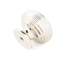 Load image into Gallery viewer, 83868 Polished Nickel Beehive Cabinet Knob 40mm