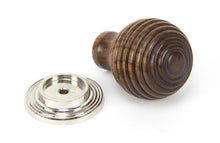 Load image into Gallery viewer, 83874 Rosewood and PN Beehive Cabinet Knob 38mm