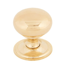 Load image into Gallery viewer, 83877 Polished Brass Mushroom Cabinet Knob 38mm