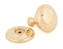 Load image into Gallery viewer, 83877 Polished Brass Mushroom Cabinet Knob 38mm