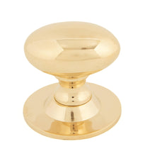 Load image into Gallery viewer, 83879 Polished Brass Oval Cabinet Knob 40mm