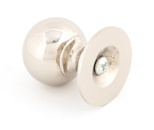 Load image into Gallery viewer, 83888 Polished Nickel Ball Cabinet Knob 31mm
