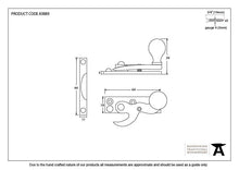 Load image into Gallery viewer, 83889 Polished Brass Prestbury Sash Hook Fastener