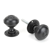Load image into Gallery viewer, 83945 Aged Bronze 50mm Prestbury Mortice/Rim Knob Set