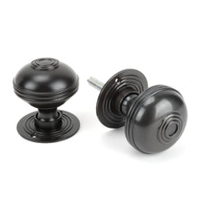 Load image into Gallery viewer, 83946 Aged Bronze 63mm Prestbury Mortice/Rim Knob Set