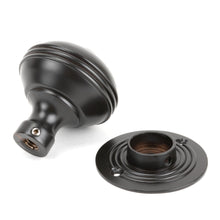 Load image into Gallery viewer, 83946 Aged Bronze 63mm Prestbury Mortice/Rim Knob Set