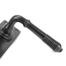 Load image into Gallery viewer, 83956 Aged Bronze Reeded Lever Euro Lock Set