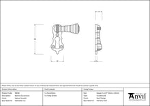 Load image into Gallery viewer, 90038 Natural Smooth Beehive Escutcheon