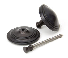 Load image into Gallery viewer, 90072 Aged Bronze Art Deco Centre Door Knob