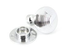 Load image into Gallery viewer, 90273 Polished Chrome Heavy Beehive Mortice/Rim Knob Set