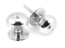Load image into Gallery viewer, 90275 Polished Chrome 63mm Prestbury Mortice/Rim Knob Set