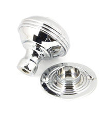 Load image into Gallery viewer, 90275 Polished Chrome 63mm Prestbury Mortice/Rim Knob Set
