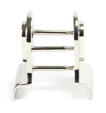 Load image into Gallery viewer, 90282 Polished Nickel 50mm Euro Door Pull (Back to Back fixings)