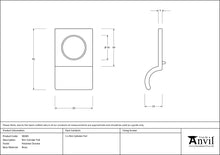 Load image into Gallery viewer, 90283 Polished Brass Rim Cylinder Pull