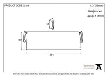 Load image into Gallery viewer, 90288 Polished Nickel Large Letter Plate Cover