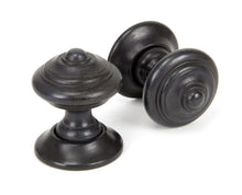 Load image into Gallery viewer, 90297 Aged Bronze Elmore Concealed Mortice Knob Set