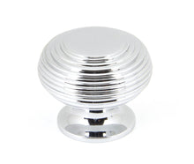 Load image into Gallery viewer, 90336 Polished Chrome Beehive Cabinet Knob 40mm