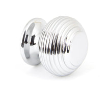 Load image into Gallery viewer, 90337 Polished Chrome Beehive Cabinet Knob 30mm