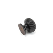 Load image into Gallery viewer, 90339 Aged Bronze Beehive Cabinet Knob 30mm