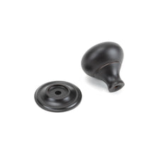 Load image into Gallery viewer, 90345 Aged Bronze Mushroom Cabinet Knob 32mm
