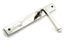 Load image into Gallery viewer, 90356 Polished Nickel Avon Slimline Lever Espag. Lock Set