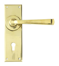 Load image into Gallery viewer, 90358 Aged Brass Avon Lever Lock Set