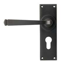 Load image into Gallery viewer, 90373 Aged Bronze Avon Lever Euro Lock Set