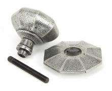 Load image into Gallery viewer, 90383 Pewter Octagonal Centre Door Knob - Internal