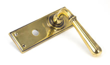 Load image into Gallery viewer, 91416 Aged Brass Newbury Lever Bathroom Set