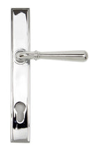Load image into Gallery viewer, 91420 Polished Chrome Newbury Slimline Lever Espag. Lock Set
