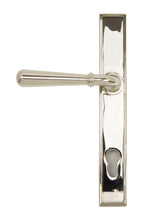 Load image into Gallery viewer, 91427 Polished Nickel Newbury Slimline Lever Espag. Lock Set